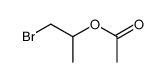 Acetic acid 1-methyl-2-bromoethyl ester结构式
