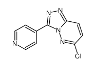 6-氯-3-(吡啶-4-基)-[1,2,4]噻唑并[4,3-b]吡嗪结构式