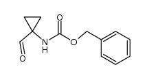 benzyl 1-formylcyclopropylcarbamate Structure