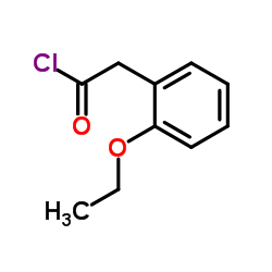 2-(2-ethoxyphenyl)acetyl chloride Structure