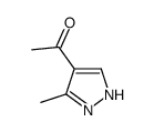 Ethanone, 1-(3-methyl-1H-pyrazol-4-yl)- (9CI) Structure