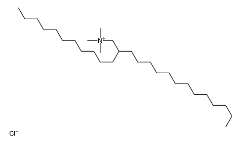 trimethyl(2-undecylpentadecyl)azanium,chloride结构式