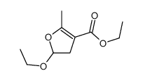 3-Furancarboxylicacid,5-ethoxy-4,5-dihydro-2-methyl-,ethylester(9CI)结构式