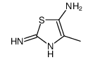 4-METHYLTHIAZOLE-2,5-DIAMINE Structure