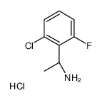 (R)-1-(2-氯-6-氟苯基)乙胺结构式