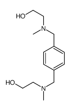 2-[[4-[[2-hydroxyethyl(methyl)amino]methyl]phenyl]methyl-methylamino]ethanol结构式