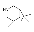 5,7,7-trimethyl-3-azabicyclo[3.2.1]octane结构式