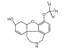 N-Desmethyl Galanthamine-d3结构式