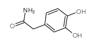 3,4-二羟基苯乙酰胺结构式