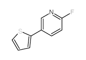 2-氟-5-(2-噻吩基)吡啶结构式