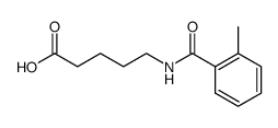 5-o-toluoylamino-valeric acid Structure
