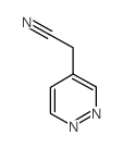 2-(哒嗪-4-基)乙腈结构式
