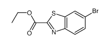 6-溴-2-苯并噻唑羧酸乙酯结构式