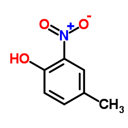 邻硝基对甲苯酚结构式