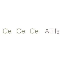 aluminium, compound with cerium (1:3)结构式