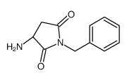 (3S)-3-amino-1-benzylpyrrolidine-2,5-dione Structure