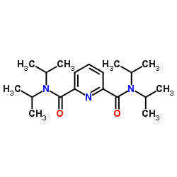 2-N,2-N,6-N,6-N-tetra(propan-2-yl)pyridine-2,6-dicarboxamide Structure