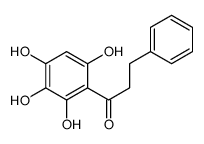3-phenyl-1-(2,3,4,6-tetrahydroxyphenyl)propan-1-one Structure