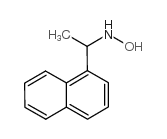 N-(1-NAPHTHALEN-1-YL-ETHYL)-HYDROXYLAMINE structure