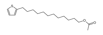 1-acetoxy-12-thienyldodecane结构式