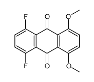 1,4-difluoro-5,8-dimethoxyanthracene-9,10-dione结构式