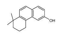 8,8-dimethyl-6,7-dihydro-5H-phenanthren-3-ol结构式
