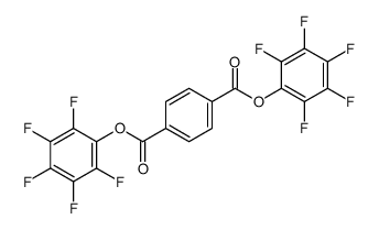 bis(2,3,4,5,6-pentafluorophenyl) benzene-1,4-dicarboxylate结构式