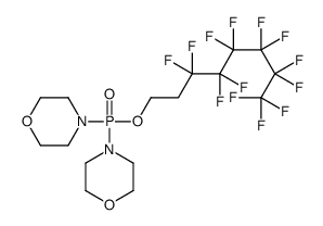 2-(perfluorohexyl)ethyl dimorpholinophosphinate Structure