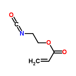 丙烯酸2-异氰基乙酯结构式