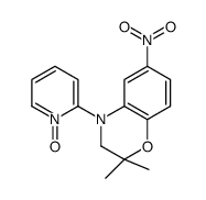 2,2-dimethyl-6-nitro-4-(1-oxidopyridin-1-ium-2-yl)-3H-1,4-benzoxazine Structure