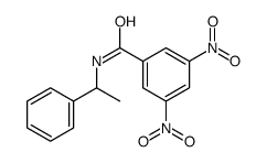 3,5-dinitro-N-(1-phenylethyl)benzamide结构式