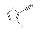 3-氯噻吩-2-甲腈结构式