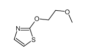 2-(2-甲氧基乙氧基)-噻唑结构式