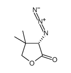 (S)-3-Azido-4,4-dimethyldihydrofuran-2(3H)-one结构式