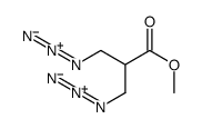 methyl 3-azido-2-(azidomethyl)propanoate结构式