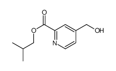 2-methylpropyl 4-(hydroxymethyl)pyridine-2-carboxylate Structure