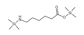 6-trimethylsilanylamino-hexanoic acid trimethylsilanyl ester结构式