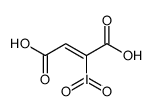 2-iodylbut-2-enedioic acid Structure