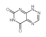 Pyrimido[5,4-e]-1,2,4-triazine-5,7(6H,8H)-dione结构式