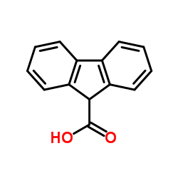 9H-Fluorene-9-carboxylic acid Structure