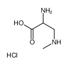 Α-氨基-Β-丙氨酸甲酯盐酸盐结构式
