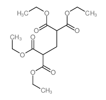 1,1,3,3-tetraethyl propane-1,1,3,3-tetracarboxylate结构式