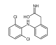 2-[2-(2,6-dichloroanilino)phenyl]acetamide Structure
