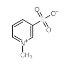 Pyridinium,1-methyl-3-sulfo-, inner salt Structure