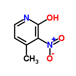 4-Methyl-3-nitro-2-pyridinol Structure