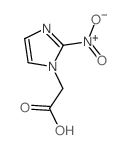 2-(2-硝基-1H-咪唑-1-基)乙酸结构式