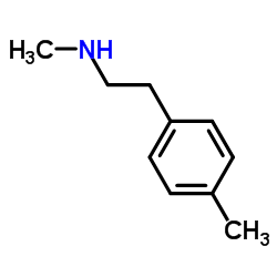 甲基-(2-对甲苯-乙基)胺结构式
