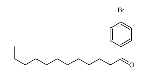 1-(4-bromophenyl)dodecan-1-one结构式