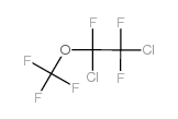 1,2-Dichlorotrifluoroethyl trifluoromethyl ether Structure