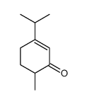 ()-3-(isopropyl)-6-methylcyclohex-2-en-1-one结构式